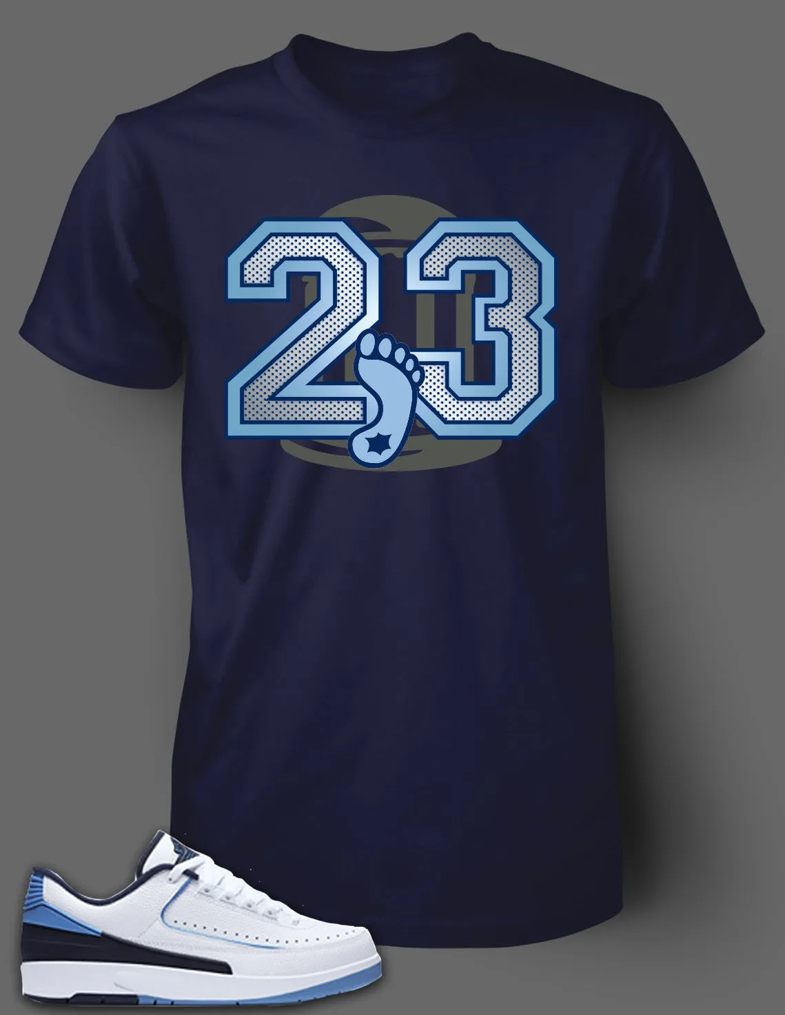 T Shirt To Match Retro Air Jordan 2 Low Shoe